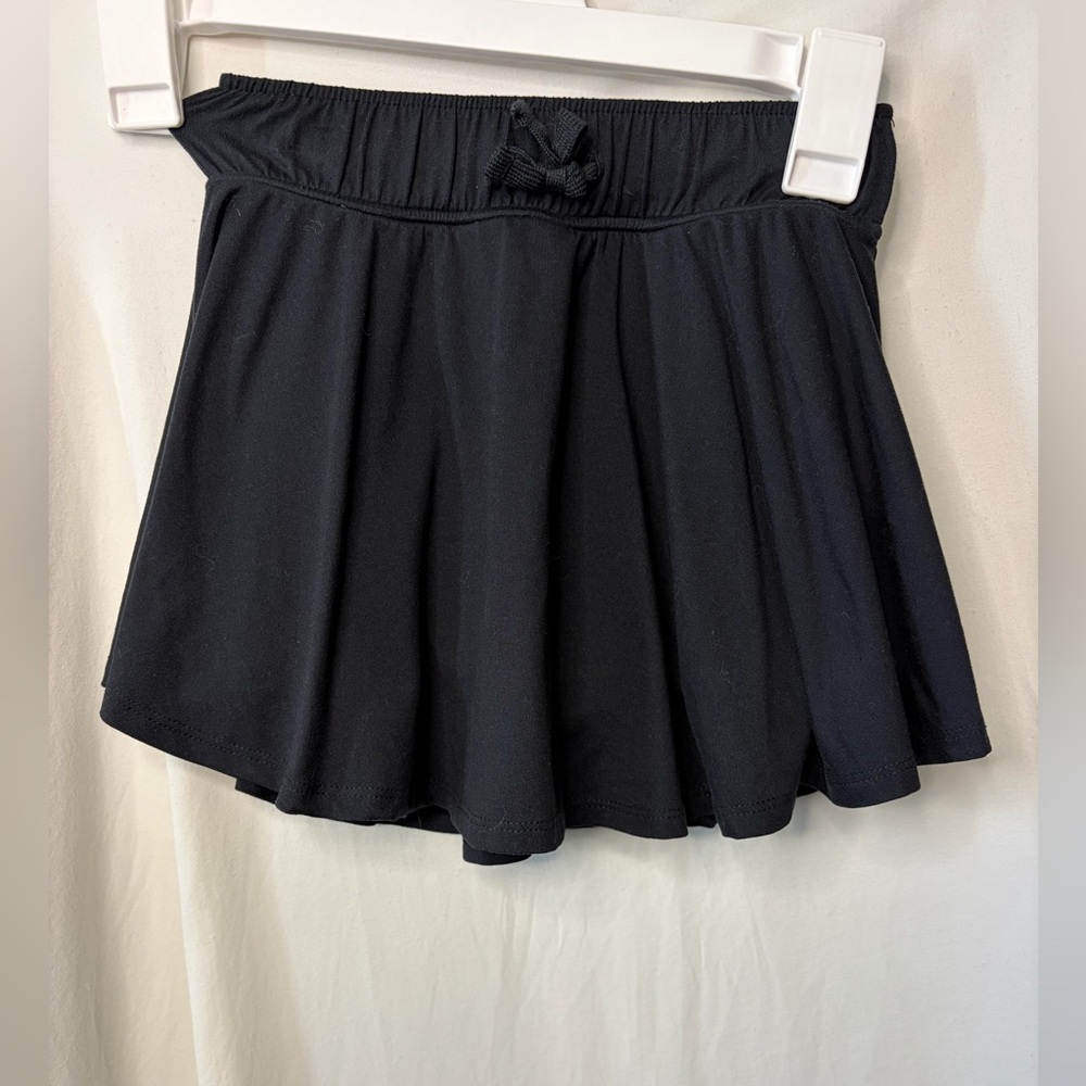 abercrombie kids Black Circle Skater Skort size 7/8